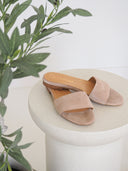Lea suede cigar slippers - 48h