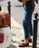 Alva chocolate brown moccasins (ships in 48h)