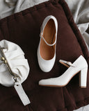Luna olivgrüne High Heels 
