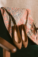 Baleriny Audrey zamsz cigaro - 48h