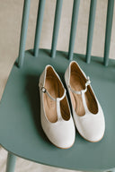 Lotta weiße Ballerinas - Outlet