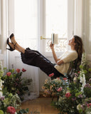 Obcasy Vivienne czekoladowy zamsz