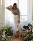 Obcasy Vivienne zamsz nude