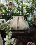 Torebka z biglem mała off white