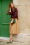 Vivienne Green Wildleder-Pumps 