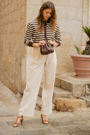 Torebka z biglem mała czekoladowy brąz