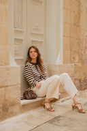 Torebka z biglem mała czekoladowy brąz