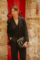 Torebka z biglem czarna