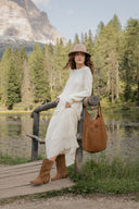 Torba shopper welur cigaro