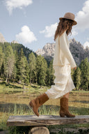 Abigail velvet cigar cowboy boots - 48h