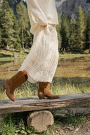 Abigail velvet cigar cowboy boots - 48h