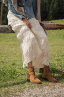 Trzewiki Klara welur cigaro - 48h