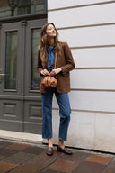 Mokasyny Alva czekoladowy brąz - 48h