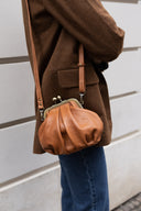 Torebka z biglem mała miodowa