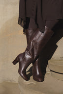 Florence boots chocolate brown - 48h