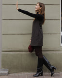 Florence schwarze Stiefel - 48 Stunden