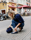 Lotta navy blue ballet flats (ships in 48h)