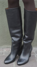 Florence schwarze Stiefel - 48 Stunden