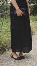 Oriana black ballet flats - 48h 