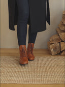 Trzewiki Klara koniakowy brąz - 48h
