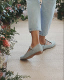 Lotta marineblaue Wildleder-Ballerinas