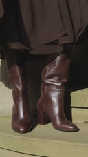 Florence Boots, schokoladenbraun - 48 Stunden