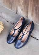 Lotta navy blue ballet flats - 48h
