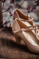 Astrid Heels beige