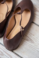 Lotta Chocolate Brown Ballerinas