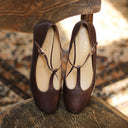 Lotta Chocolate Brown Ballerinas