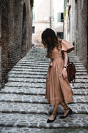 Baleriny Grace czarny zamsz - 48h