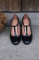 Schwarze Astrid-Heels 