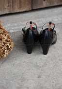 Schwarze Astrid-Heels 