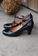 Schwarze Astrid-Heels 