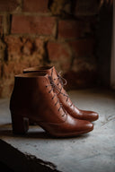 Trzewiki Charlotte koniakowy brąz - 48h