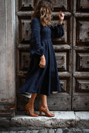 Obcasy Luna koniakowy brąz