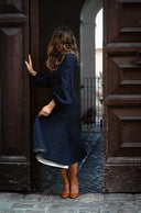 Obcasy Luna koniakowy brąz