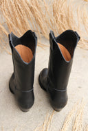 Abigail cowboy boots black