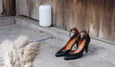 Vivienne schwarze High Heels 