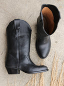 Abigail cowboy boots black
