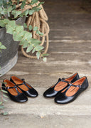 Rosalia black ballet flats - 48h