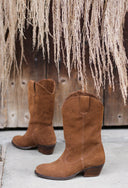 Abigail velvet cigar cowboy boots - 48h