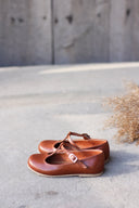 Rosalia ballet flats cognac brown - 48h