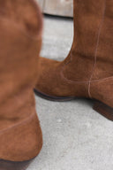 Abigail velvet cigar cowboy boots - 48h