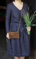 Multi-purpose velvet cigar clutch bag