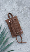 Multi-purpose velvet cigar clutch bag