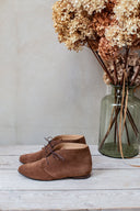 Trzewiki Malin welur cigaro