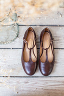 Lotta Chocolate Brown Ballerinas