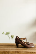 Obcasy Astrid czekoladowy brąz