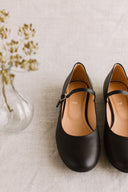 Baleriny Mary-Jane czarne - 48h
